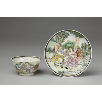 Cup and saucer Cup and saucer