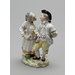 Figure group - Boy and girl dancing a reel Figure group - Boy and girl dancing a reel