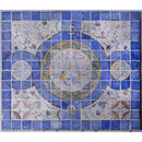Section of a tile pavement