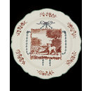 The Lioness and the Fox (Plate)