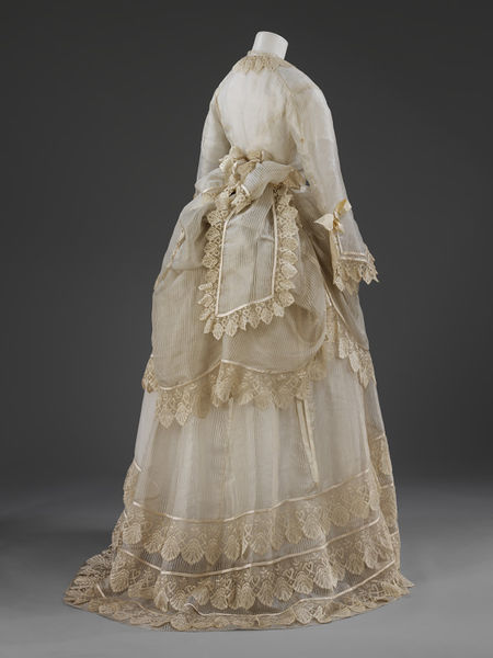 19th century wedding dress