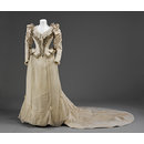 Wedding dress and shoes