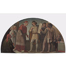 Oil painting - Freehand Drawing: Giotto's Round O