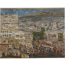 A Procession of Ghazi ud-Din Haider through Lucknow (Painting)