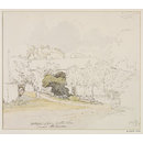 Cottage side of the Lee, near Homerton (Drawing) Cottage side of the Lee, near Homerton (Drawing)