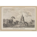HACKNEY CHURCH. (Print)