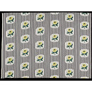 Stripe and Rose (Dress fabric)