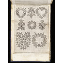 Kunst-und Fleiss-übende Nadel-Ergötzungen oder neu- erfundenes Neh- und Stick-Buch; The Delights of the Art and Industry of the practising Needle or newly invented Sewing and Embroidery book; Part I (Design)