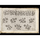 Kunst-und Fleiss-übende Nadel-Ergötzungen oder neu- erfundenes Neh- und Stick-Buch; The Delights of the Art and Industry of the practising Needle or newly invented Sewing and Embroidery book; Part I (Design)