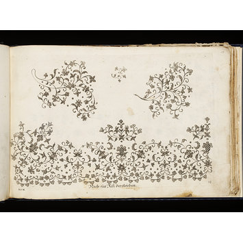 Design - Kunst-und Fleiss-übende Nadel-Ergötzungen oder neu- erfundenes Neh- und Stick-Buch; The Delights of the Art and Industry of the practising Needle or newly invented Sewing and Embroidery book; Part I Design - Kunst-und Fleiss-übende Nadel-Ergötzungen oder neu- erfundenes Neh- und Stick-Buch; The Delights of the Art and Industry of the practising Needle or newly invented Sewing and Embroidery book; Part I