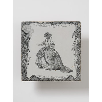 Tile - Mrs Mattocks as Prins Catherine Tile - Mrs Mattocks as Prins Catherine