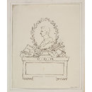 A Study for the Monument of Oliver Goldsmith in Westminster Abbey (Design)