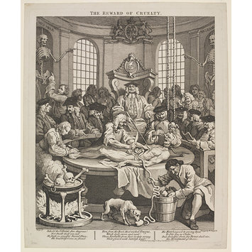 Print - The Four Stages of Cruelty; The Reward of Cruelty