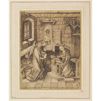 Drawing - Annunciation Drawing - Annunciation