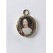 Enamel miniature - Portrait of Hortense Mancini (1646-1699), Duchesse de Mazarin