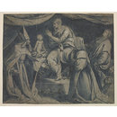Virgin and Child with Saints (Drawing)