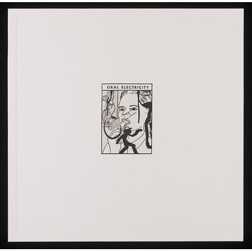 Print - Oral electricity.  One plate from the suite  of 20 prints entitled 'Trust Me'
