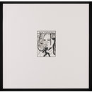 Print - Oral electricity.  One plate from the suite  of 20 prints entitled 'Trust Me'