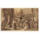 The Sacrifice at Lystra; St. Paul and Barnabas at Lystra; Raphael Cartoons (Print)