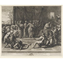 The Death of Ananias; Raphael Cartoons (Print)