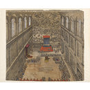 Maiestatis Pontificiae Dum in Capella Xisti Sacra Peraguntur Accurata Delineatio; Raphael Cartoons (Print)