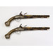 Pair of flintlock pistols