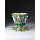 Flower vase and stand Flower vase and stand