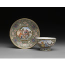 Cup and saucer Cup and saucer