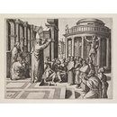 Print - St. Paul Preaching at Athens; Raphael Cartoons