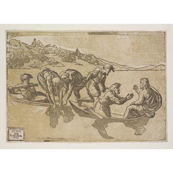 Print - The Miraculous Draught of Fishes; Raphael Cartoons