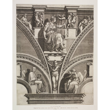 Print - The Prophets and Sibyls; The Cumæn Sibyl Print - The Prophets and Sibyls; The Cumæn Sibyl