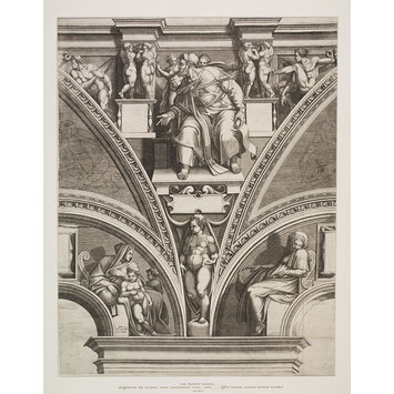 Print - The Prophets and Sibyls; The Prophet Daniel Print - The Prophets and Sibyls; The Prophet Daniel