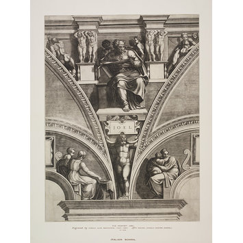 Print - The Prophets and Sibyls; The Prophet Joel Print - The Prophets and Sibyls; The Prophet Joel