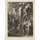 Christ on the Cross Between the Two Thieves (Print)