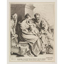 The Virgin Mary and Infant Christ, with St. John (Print)