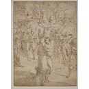 Drawing - Martyrdom of St. Sebastian