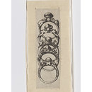 Le Livre de Bijouterie; Fragments of plate showing three rows of rings (Print) Le Livre de Bijouterie; Fragments of plate showing three rows of rings (Print)