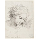 Study of the head of St. Michael (Drawing)