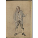 Mr. Fawcett as Robin Roughhead Fortune's Frolic (Drawing)