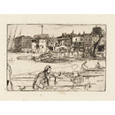 Black Lion Wharf; The Thames Set (Print)