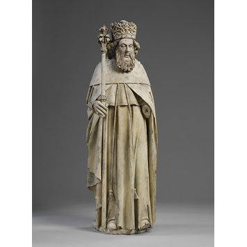 Plaster cast - St Edward the Confessor Plaster cast - St Edward the Confessor