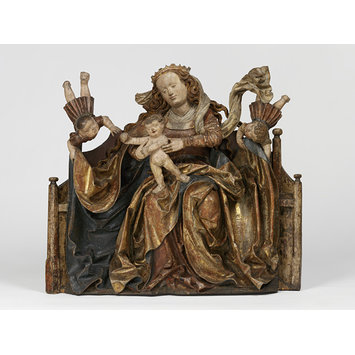 Relief - The Virgin and Child with Angels