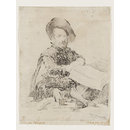 Portrait of the dwarf Don Diego de Acedo, called 'El Primo' (Drawing)