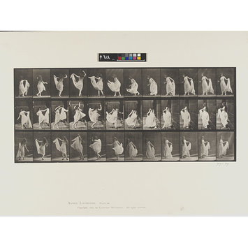 Photograph - Woman dancing; Animal Locomotion Photograph - Woman dancing; Animal Locomotion