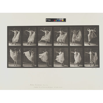 Photograph - Woman dancing; Animal Locomotion Photograph - Woman dancing; Animal Locomotion