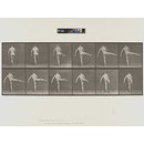Photograph - Man balancing on one foot; Animal Locomotion Photograph - Man balancing on one foot; Animal Locomotion
