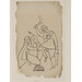 Drawing - Husband slaying his wife