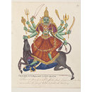 The Shakti of Shiva in her form as Durga Mahishasuramardini (Painting) The Shakti of Shiva in her form as Durga Mahishasuramardini (Painting)