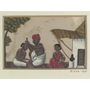 One of twenty-two paintings depicting occupations, methods of transport and local monuments. (Painting) One of twenty-two paintings depicting occupations, methods of transport and local monuments. (Painting)