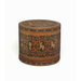 Nest of six cylindrical boxes and covers and one tray Nest of six cylindrical boxes and covers and one tray